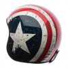 Torc T-50 Rebel Star Açık Motosiklet Kaskı Beyaz